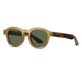 Retro Anti Blue Light Anti-radiation and Sun Protection for Round Face Sunglasses Acetate Polarized Sunglasses