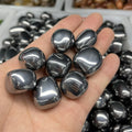 Wholesale Decoration Terahertz Tumbled Stones Polished Silver TeraHertz Gravel