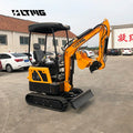 New Excavator Price 1 Ton 1.2 Ton 1.5 Ton 1.8 Ton Mini Excavator Digging Hydraulic Small Micro Digger Machine Prices for Sale