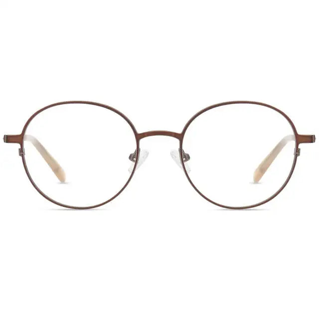 Direct Wholesale of Retro Metal Optical Glasses Frames for Women Luxury Lady Alloy Spectacles Eyewear Manufacturer Direct Supply