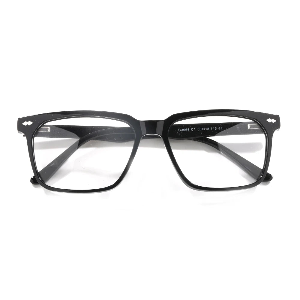G3064 Eyeglass Frame Manufacturers in China Whosale square Acetate Eyewear Optical Frames for Men and Women