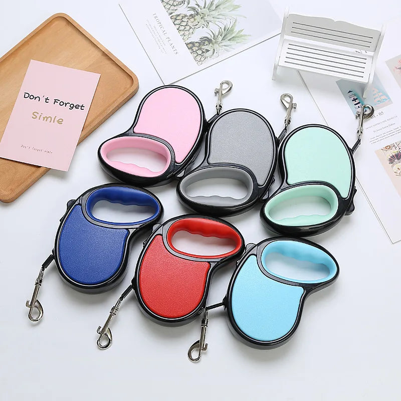 Wholesale Retractable Dog Collar  Dog Leash Stretchy Dog Leash