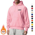 Manufacturer Oem Pullover Fall Clothing Long Sleeve Fleece Cotton Trendy Blouse Men Hooded Soft Fit Solid Hoodie With Pockets