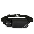 Water Bottle Holder New Design Waist Bag Sport Colorful Running Belt Fitness Pouch Zipper Closure Polyester Reflective Strip