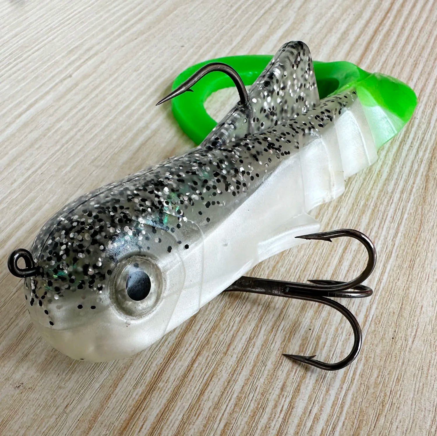 QT-P 30cm 115g  Big Size Soft Fishing Lure Long Tail Soft Plastic Fishing Lure With Hook Fishing Wobblers