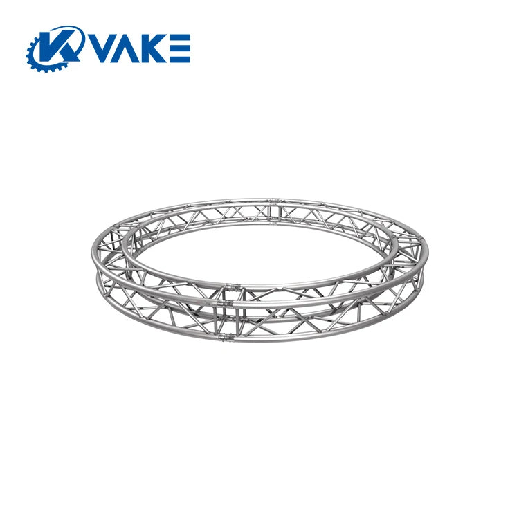 Exhibition Booth Used Circle Truss Spigot Pin Type Goal Post Aluminum Alloy Portable Stage Display Truss