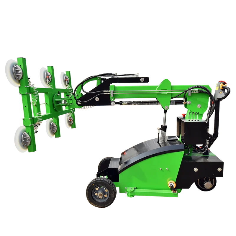 Ce 500kg 600kg 800kg Popular Mobile Battery Operated Glass Install Use Vacuum Lifter for Sales