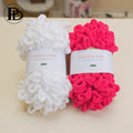 Wholesale 1cm Dying Arm Knitting Microfiber Spun Polyester 100%polyester Donut Chenille Yarn