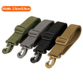AYPPRO Adjustable 3.8cm Eco-friendly Durable Nylon Tactical Shoulder Strap Waist Crossbody Strap for Water Bottle Bag Luggage