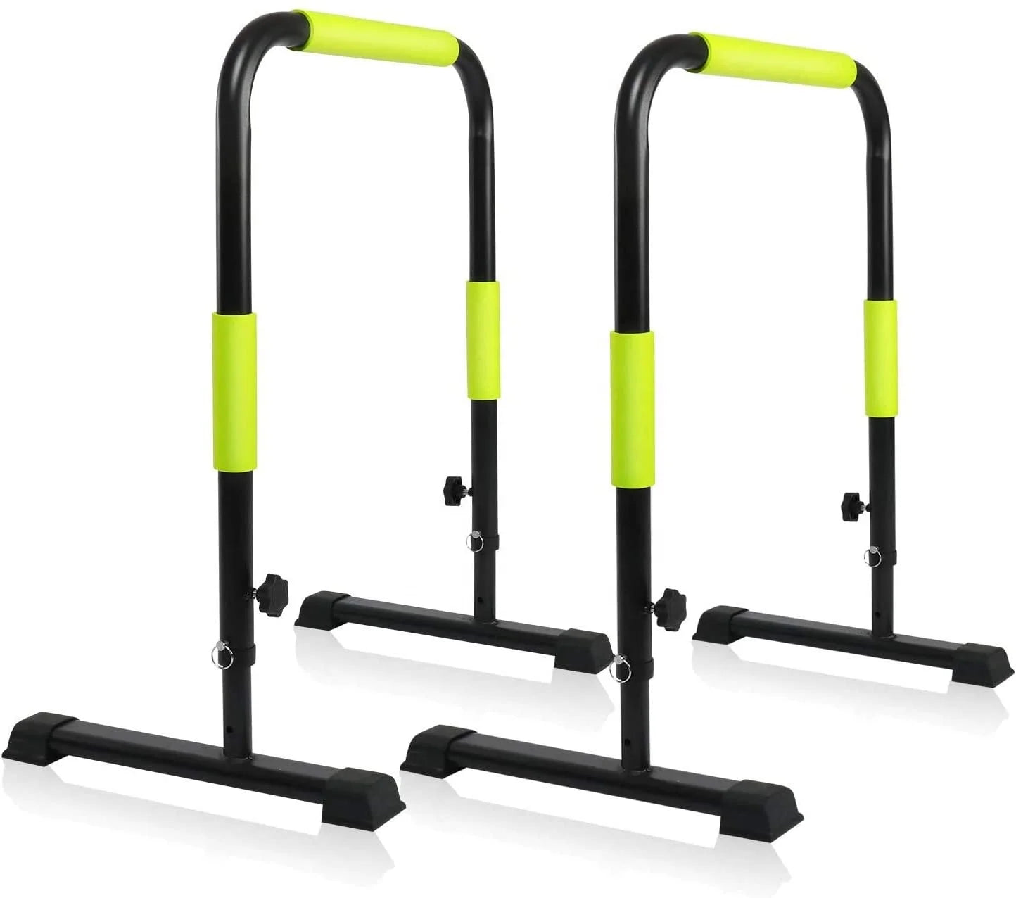 Factory Hot Selling Adjustable Push up bar Stand Parallel Bar Dip Bars Height Attachment for Heavy Duty Training