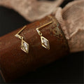 Custom Design Gold Plating Dangle Earrings Jewelry Ready in Stock Earrings