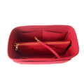Eco-Friendly Large Capacity Polyester Felt Purse Insert Organizer Fashionable Zipper-Free Bag Style