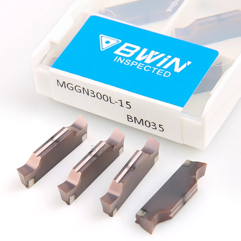 Cutting Lathe Tool MGGN 300 MGGN200 MGGN300 L15 MGMN200 MGMN300 MGMN400 MGMN500 M Tungsten Carbide Grooving Inserts