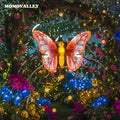 Colorful IP65 Rated Outdoor 3D Butterfly Decoration Lights for Festival and Theme Park Christmas Lighting