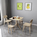 80*80cm Nordic Style Plywood Table Family Small Desk Living Room Simple Modern Dining Table Furniture Square Dining Table