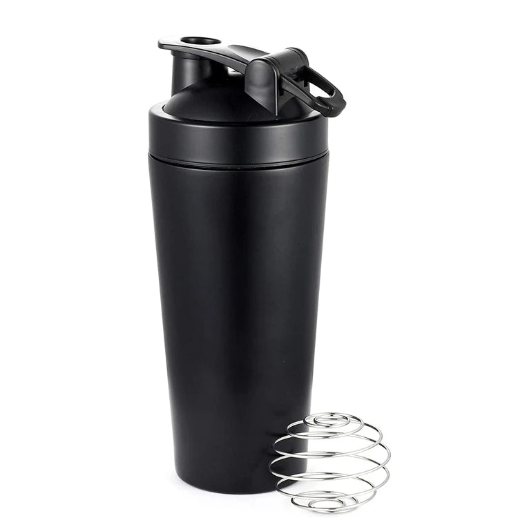 Stainless Steel Milkshake Cup Food Grade Water Bottle Milk Mixer