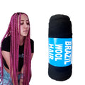 Customized Hot Sale Good Quality 100% Acrylic Compound Acrylic Women Waving Braiding Knitting Hair Brazil Wool Hair Yarn
