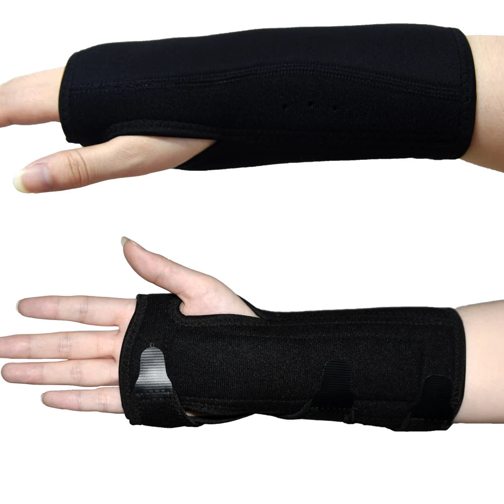 Carpal Tunnel Wrist Brace Night Support with Splint Stabilizer & Palm Cushion