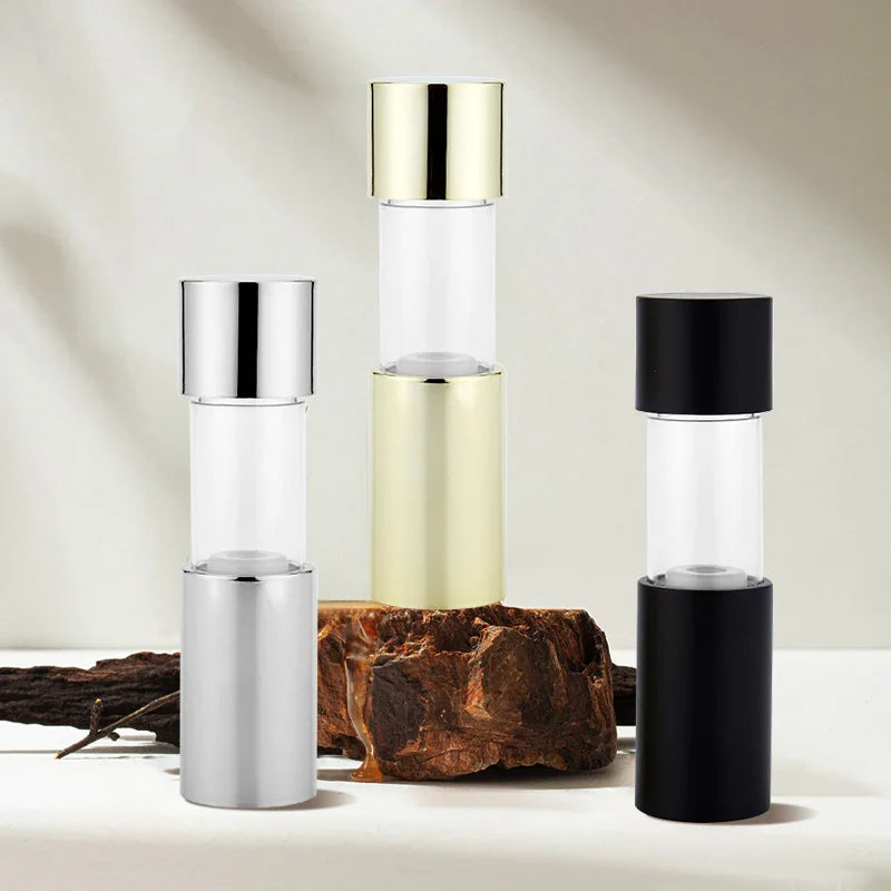 Custom 14G Plastic Empty Concealer Tube Highlight Foundation Liquid Concealer Stick Bottle with Pump Seal and Sponge Applicator