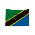 Hot Sale Custom Tanzanian Flag 100% Polyester for Outdoor Decoration Promotional Product with Custom Logo