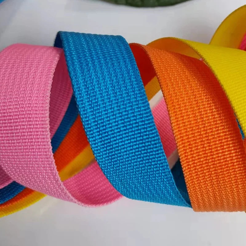 Wholesale HLY Brand Eco-Friendly Printed Polypropylene Webbing Band Strap 1-5cm MOQ 500M for Bags Shoes Home Textile Garment