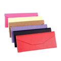 Cheap 2024 New Triangle Multicolor Folding Glasses Case PU Leather Custom Logo Available OEM Brand Cool Sunglasses Case