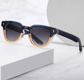 2024  New Design Luxury Trendy TR90 Polarized Sunglasses Best Selling UV400 Custom Logo Vintage Thickness Sun Glasses