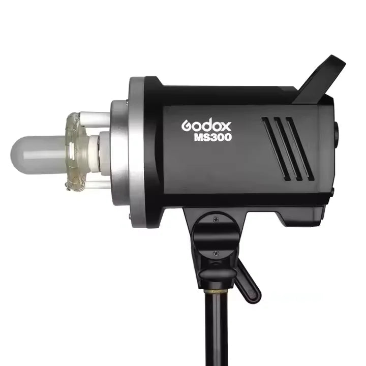 MS300V 300W 2.4G Wireless Receiver Lightweight Durable 300W Studio Flash with Bowens Mount Designed for Canon Cameras