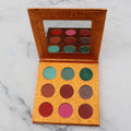 Wholesale Custom Mineral Eye Shadow Palette Light Deep Tone Shimmer Finish Waterproof Dry Powder Formula 18g Fair Dark Skin