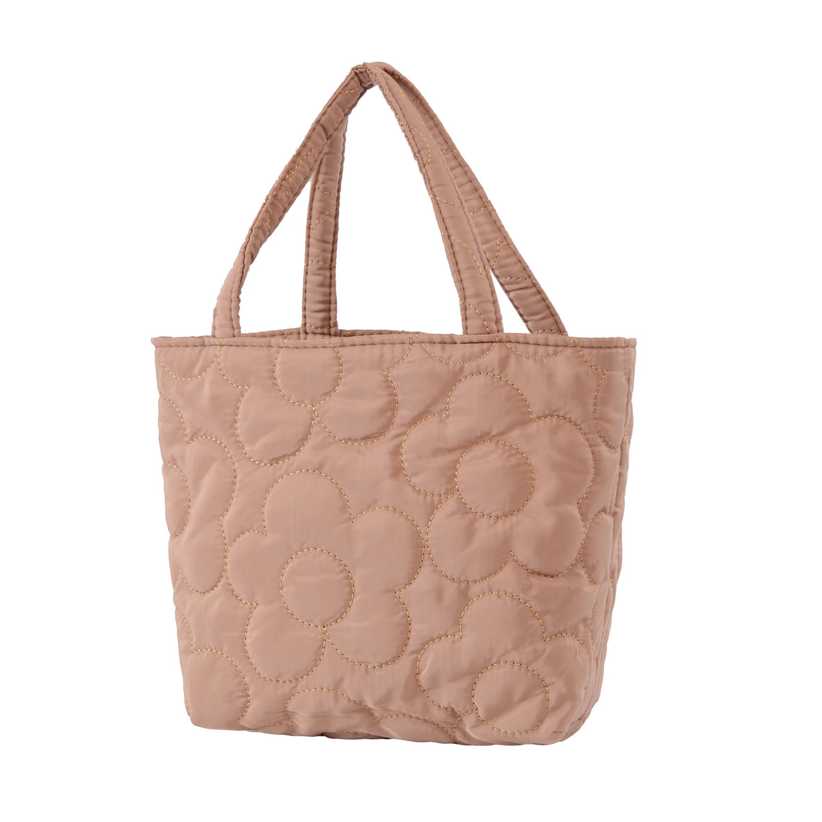 Women Winter Waterproof Puffy Quilted Polyester Padded Puffer Bag Small Bento Tote Bag Snack Storage Zipper