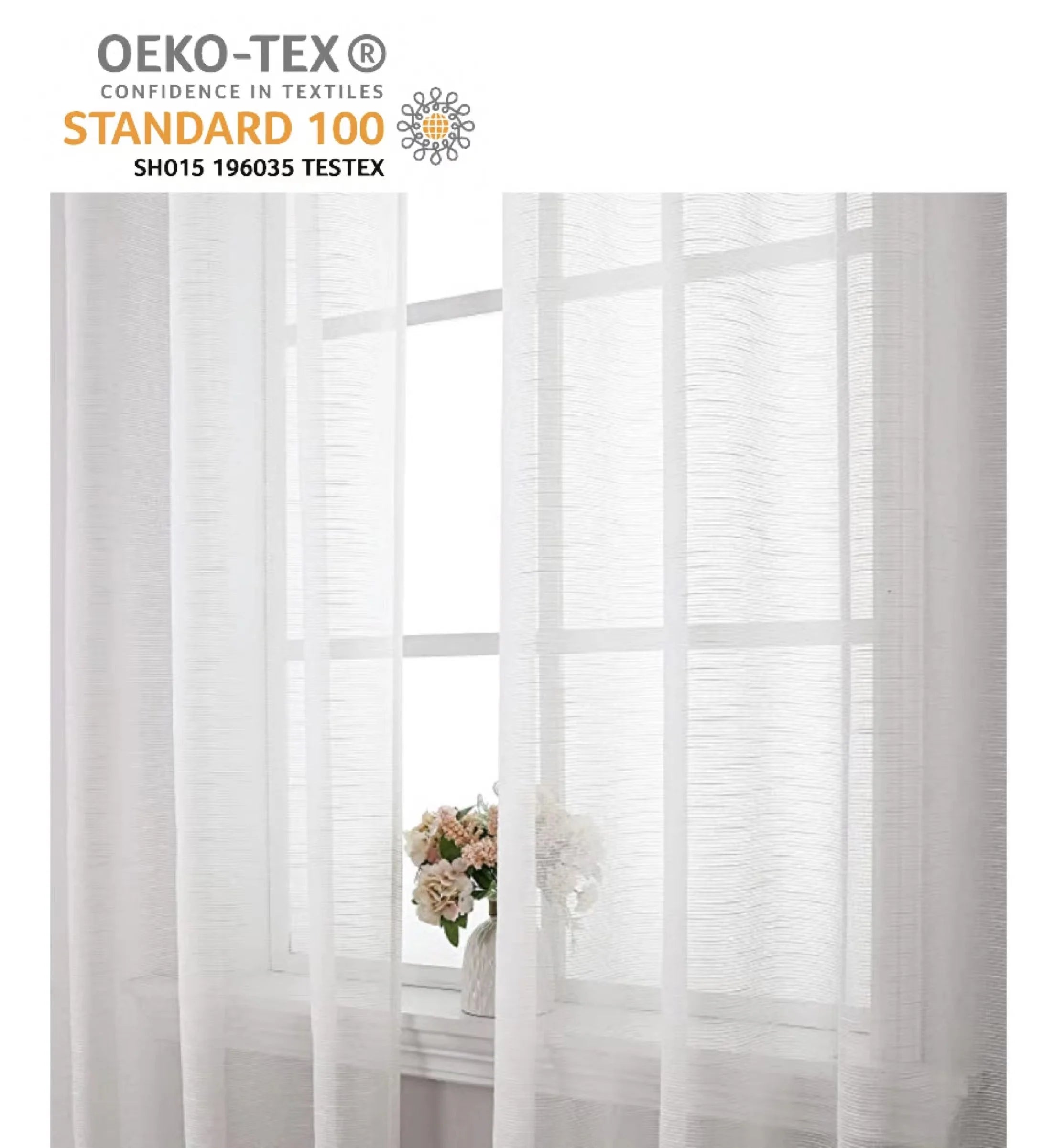 Transparent White Curtains for Kitchen Sheer Innermor Drops Curtain for Living Room