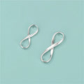 Wholesale 925 Sterling Silver Jewelry Findings Infinity Charms Pendant for DIY Bracelet Necklace Making
