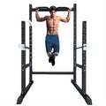 SP Adjustable Commercial Metal Power Half Rack Multifunction Gym Equipment for Indoor Strength Training