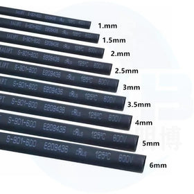 18650 21700 26650 32650 32700 AA/AAA Battery PVC Heat Shrink Tube 4mm-20mm Shrinkable Sleeves Closure Film Battery Accessories