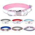 Adjustable Nylon Reflective Dog Pet Collar Id Name Diy Engraved Quick Release Buckle Pet Training Collars