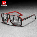 DUBERY Sunglasses Men Polarized UV400 High-Quality Fashion TAC Mirror PC Frame Ultralight Men Sun Glasses Outdoor D103