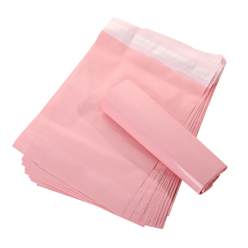 10*13 Inch in Stock Antistatic Pink Plastic Mail Express Packaging Shipping Polymailers Courier Mailer Poly Mailer Mailing Bag