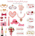 Wedding Party Decorations Bridal Shower Accessories Wedding Photo Booth Props for Bride and Guest