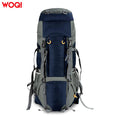 WOQI Backpack 90L Hiking Backpack Suitable for Men and Women's Waterproof Lightweight Outdoor Hiking Travel Backpack
