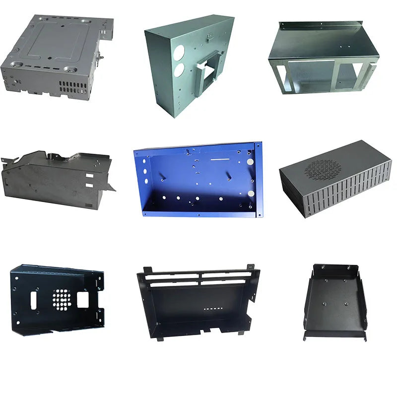 Guangdong Factory Custom Computer Chassis Cabinet Shell CNC Bending Laser Cutting Small Sheet Steel Stamping Metal Fabrication