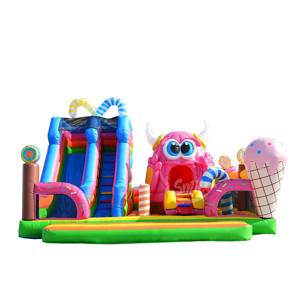 Zamek  Potwory Bouncy Castle Inflatable Bouncer Inflatable Castle