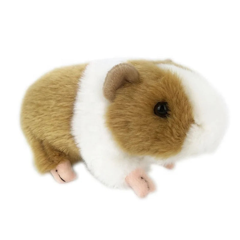OEM Custom Logo Simulation Guinea Pig Plush Hamster Doll Wholesale Nylon Animal Toys PP Cotton Filled for Ornament