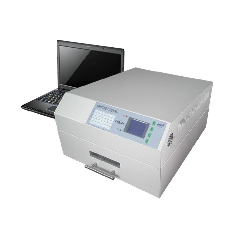 Puhui Reflow Oven T-962A+ Other Welding Equipment Mini Reflow Welder Oven for PCB Soldering