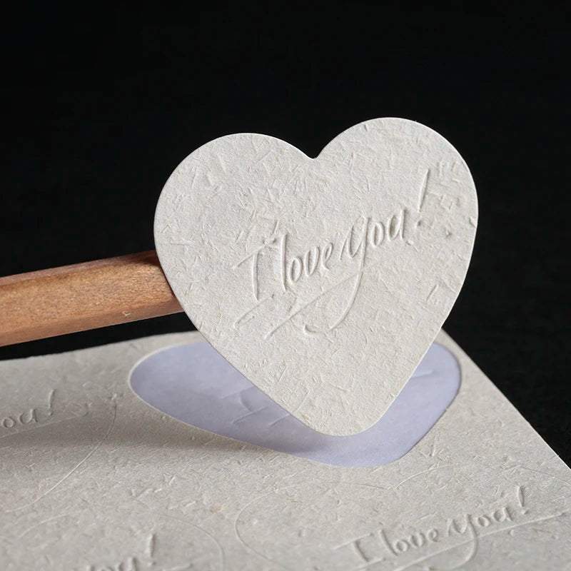 Thank You Stickers Adhesive Logo Labels in Stock Embossed  Sealing Stickers Ready to Ship