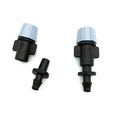 Gray Irrigation Sprinkler With Single Barb for 4/7mm Hose Irrigation Fogger Atomizing Nozzle