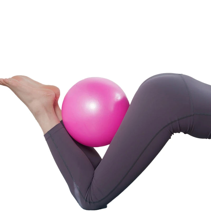 Custom logo Weighted Beige White Small Anti Burst Black Exercise Yoga Ball 25cm Pilates Mini Toning Balls