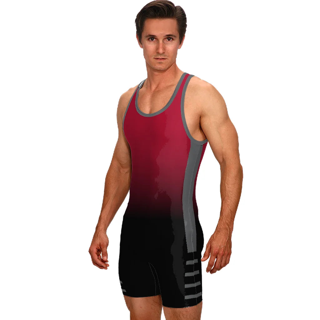 Wholesale Hot Sale Design Custom Wrestling Singlet Sublimation Blank for Men 6XL