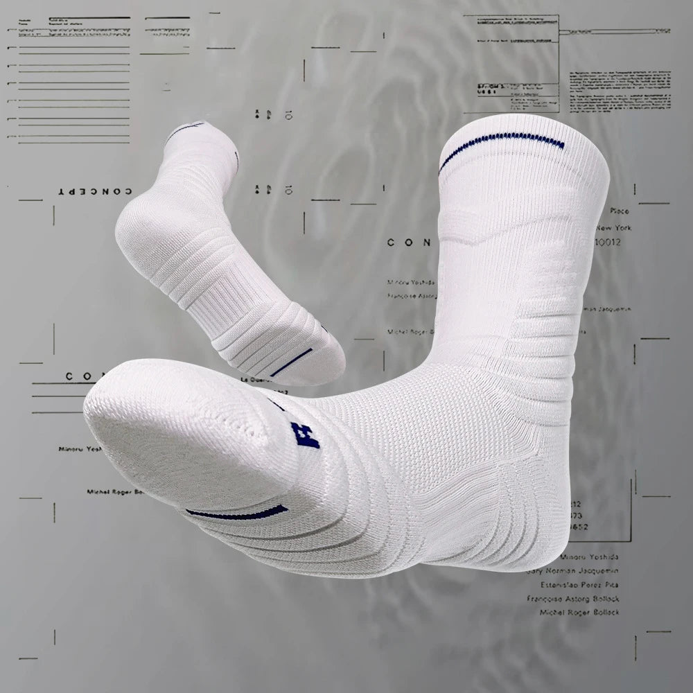 Jingwen OEM Calcetines De Baloncesto Professional CE OEKO-TEX Men Basketball Socks