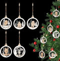 DIY Christmas Ornament Painting Kit Toddler Wood Toys DIY Colouring Kit for Christmas Decoration Ornament