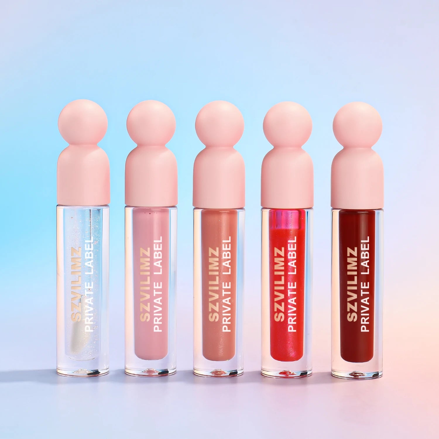 Hot Selling Women's Designer Lip Gloss Lip Oil Private Label Makeup Long-Lasting Lip Gloss